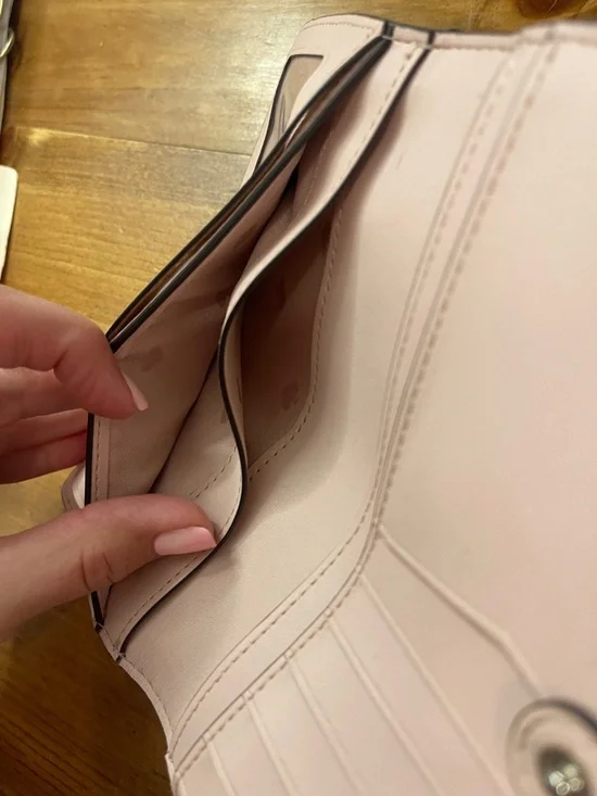 kate spade Pink Star-Print Continental Wallet - Picture 6 of 6